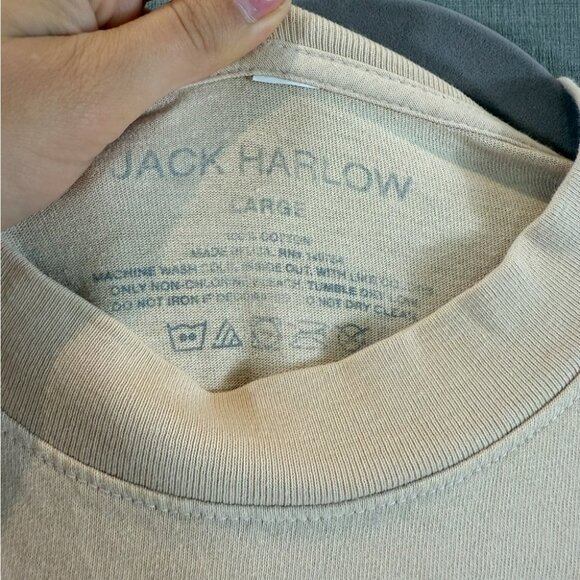 Jack Harlow Come Home The Kids Miss You Tour T Shirt Size Large 2022 Cream - Picture 2 of 3